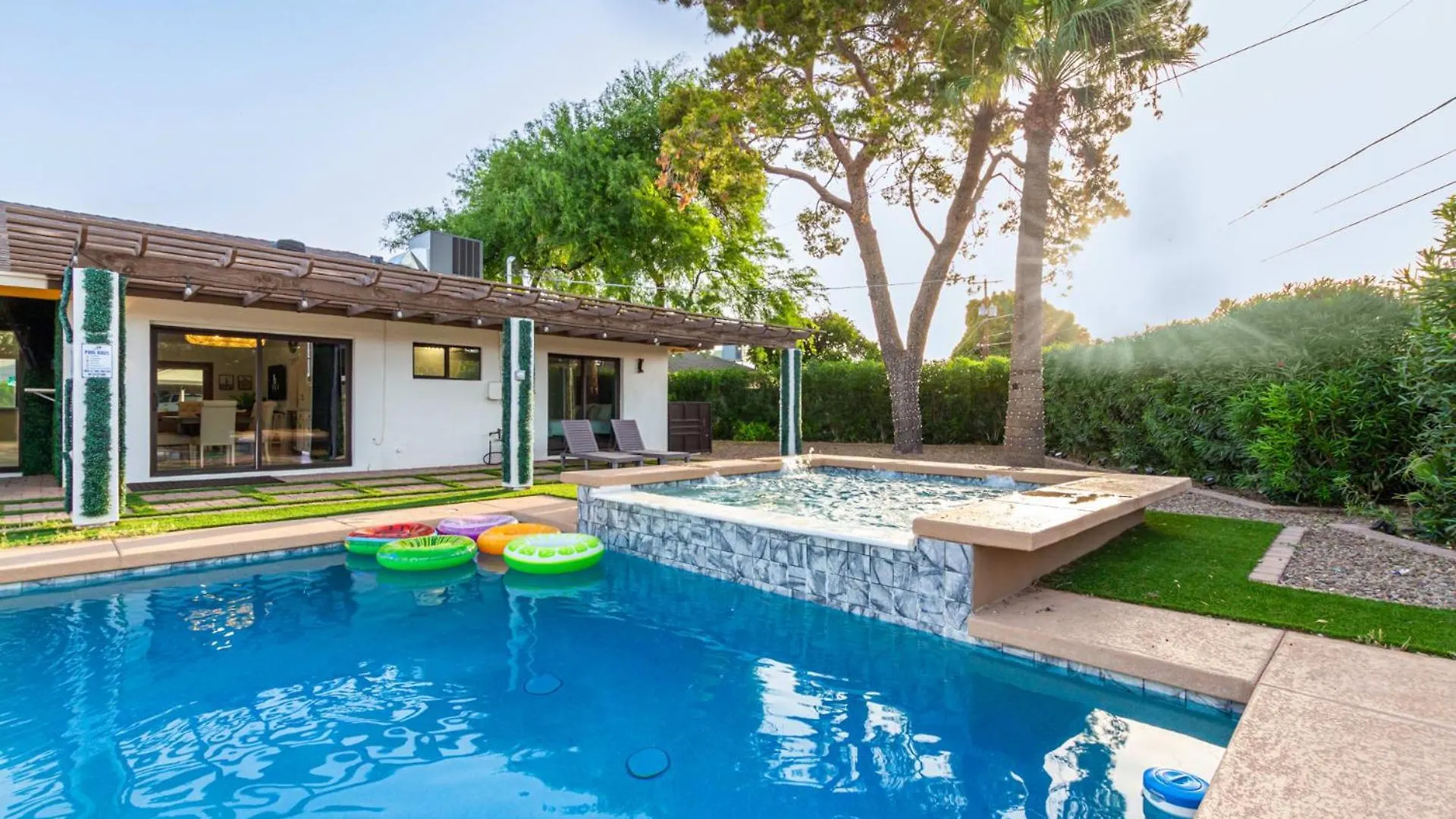 Tatil Evi New Windsor Modern Retreat Pool Spa Volleyball Scottsdale